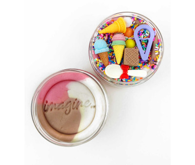 Masa Sensorial Ice Cream Surprise Pot