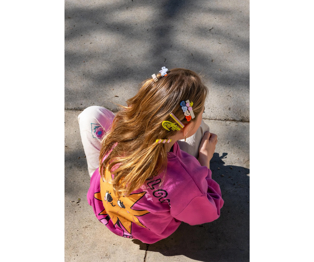 3 Fermagli per Capelli Galaxy