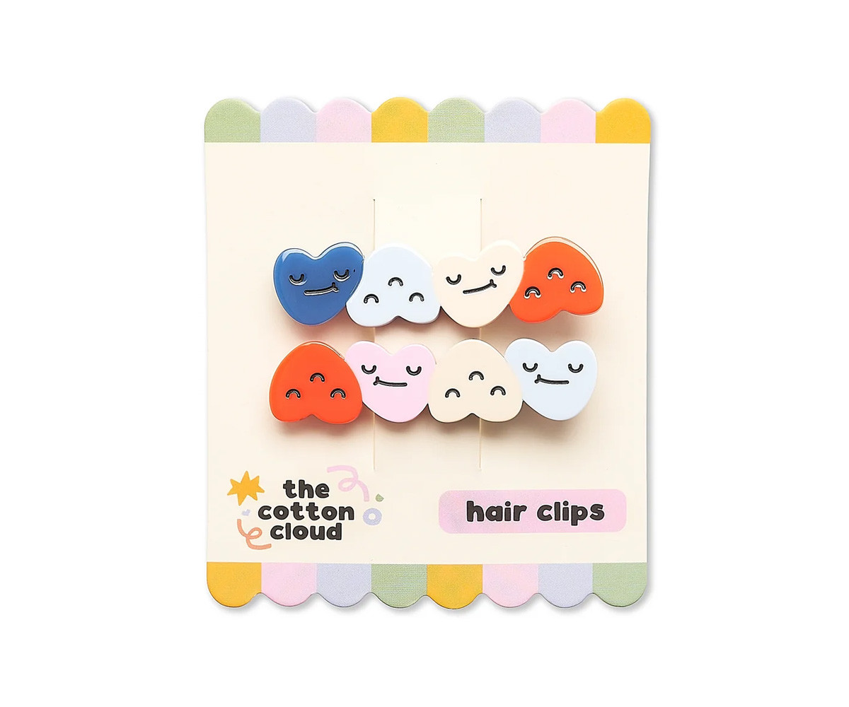 2 Fermagli per Capelli Dancing Hearts