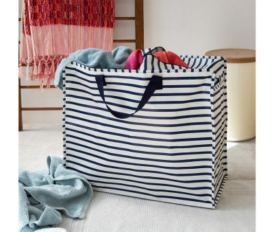 Borsa Riutilizzabile Jumbo Nautical Stripes