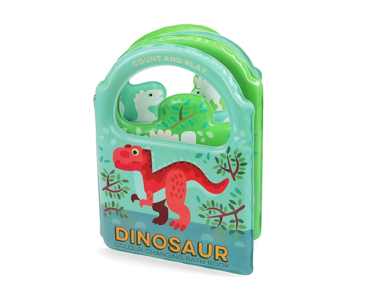 Libro de Baño Cambia Color Baby Dinos