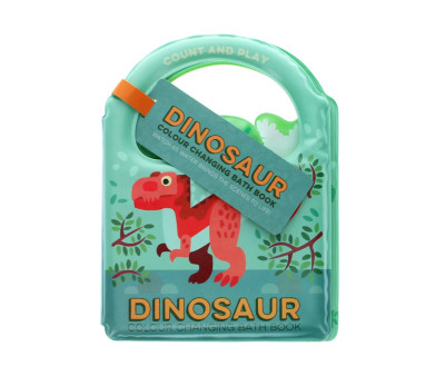 Libro de Baño Cambia Color Baby Dinos