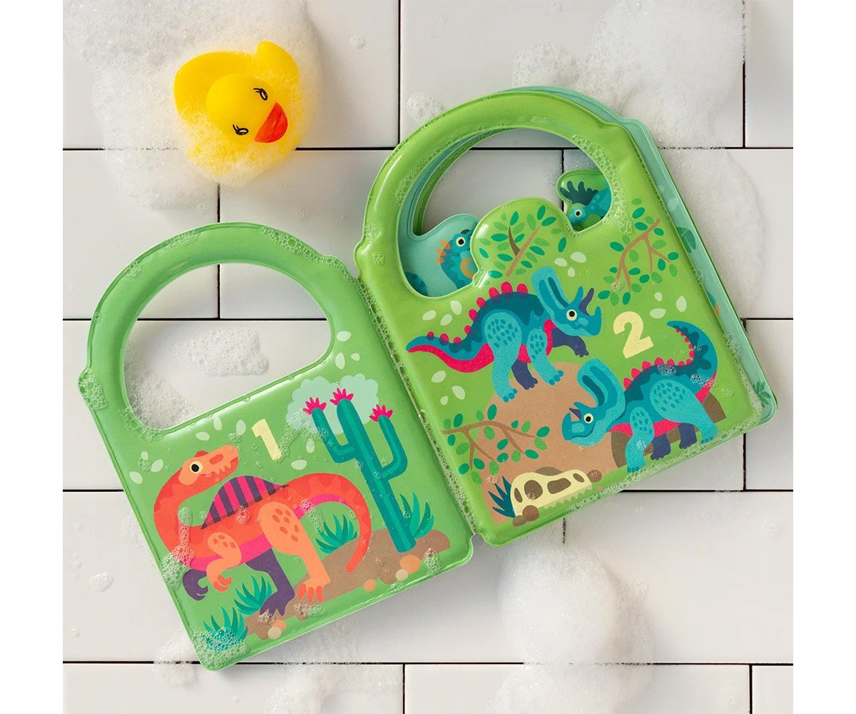 Libro de Baño Cambia Color Baby Dinos