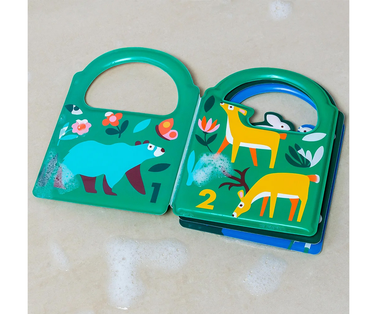 Libro de Baño Cambia Color Woodland
