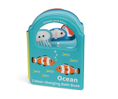 Libro de Baño Cambia Color Ocean