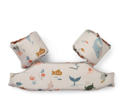 Braçadeiras de flutuação Darko Peach/Sea Shell