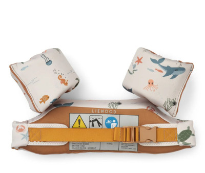 Braçadeiras de flutuação Darko Peach/Sea Shell