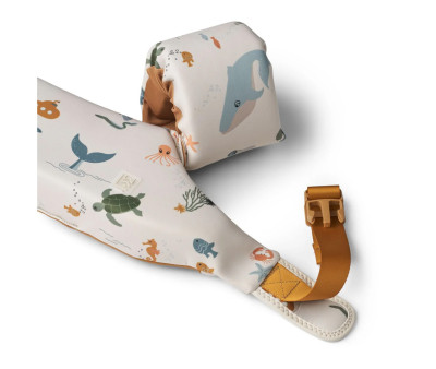 Braçadeiras de flutuação Darko Peach/Sea Shell