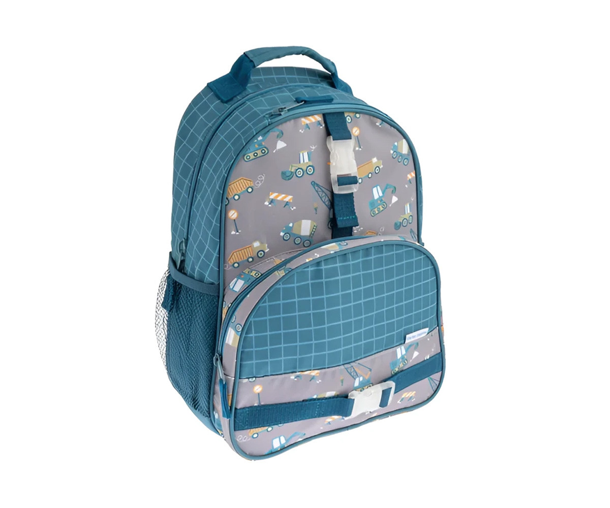 Mochila Escolar All Over Construction Personalizable