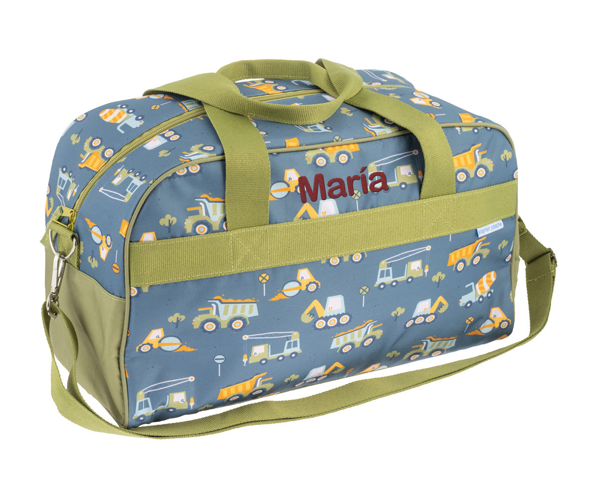Bolsa de Deporte Blue Construction Personalizable