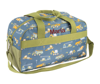 Bolsa de Deporte Blue Construction Personalizable