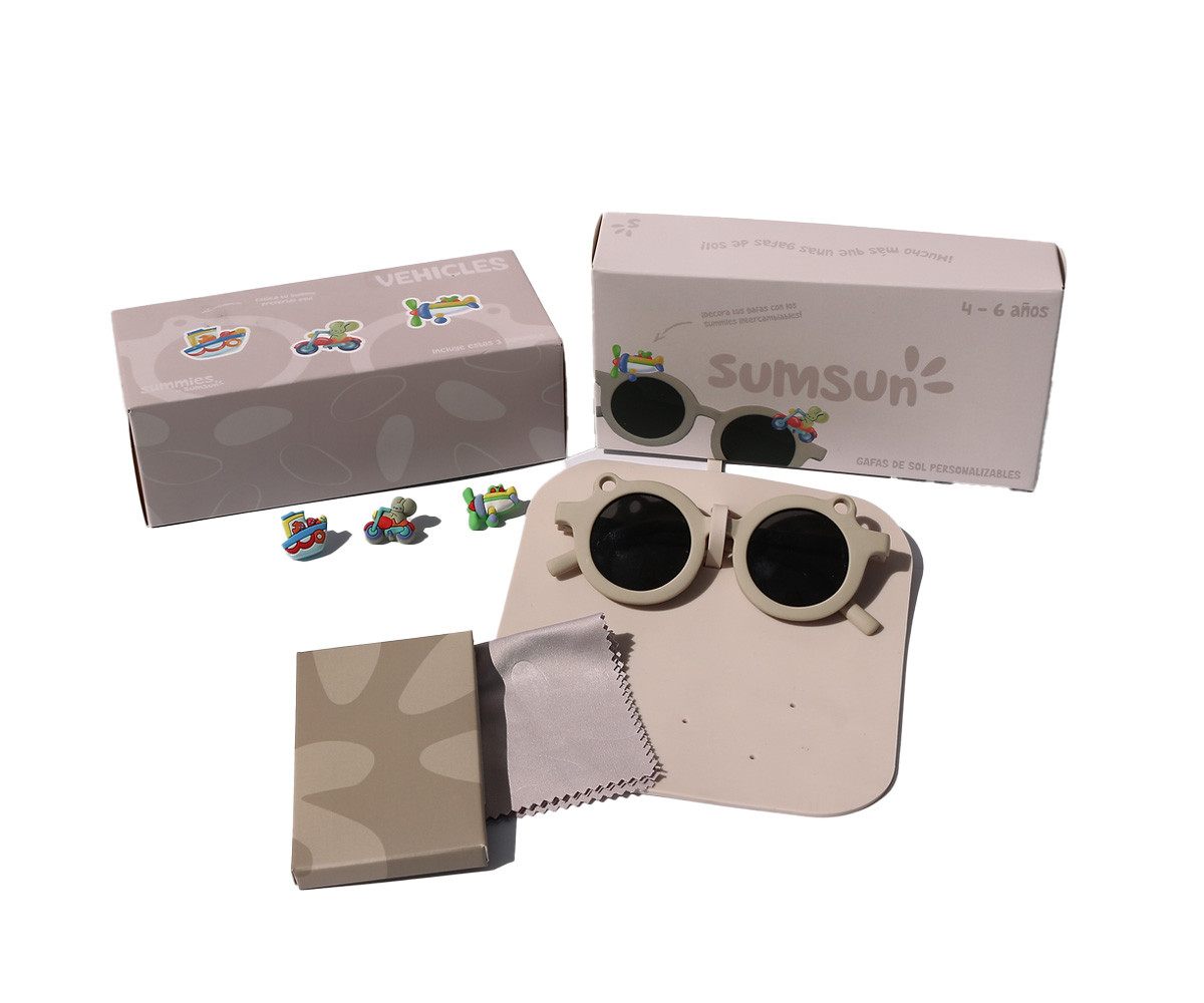 Gafas de Sol Flexibles Personalizables Starter Vehicles (4-6 años)