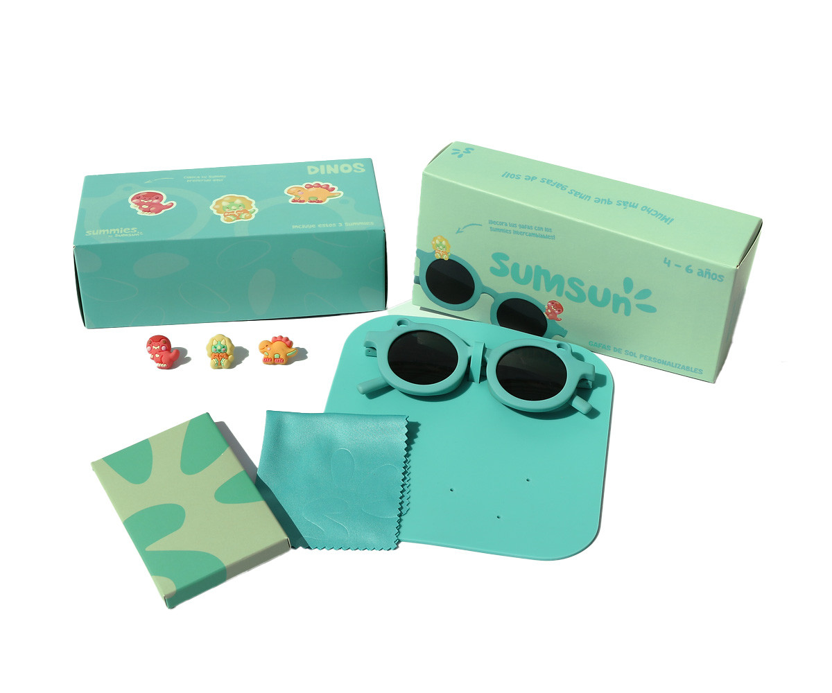 Gafas de Sol Flexibles Personalizables Starter Dinos (4-6 años)
