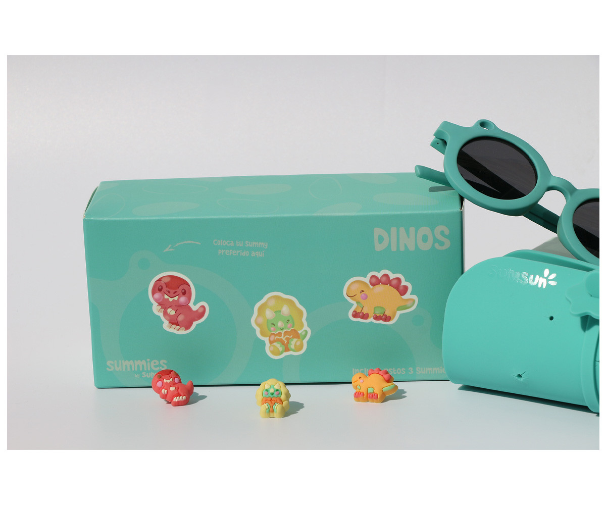 Gafas de Sol Flexibles Personalizables Starter Dinos (4-6 años)
