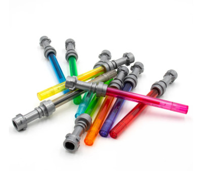 10 Bolígrafos de Gel LEGO® Stars Wars Sable de Luz