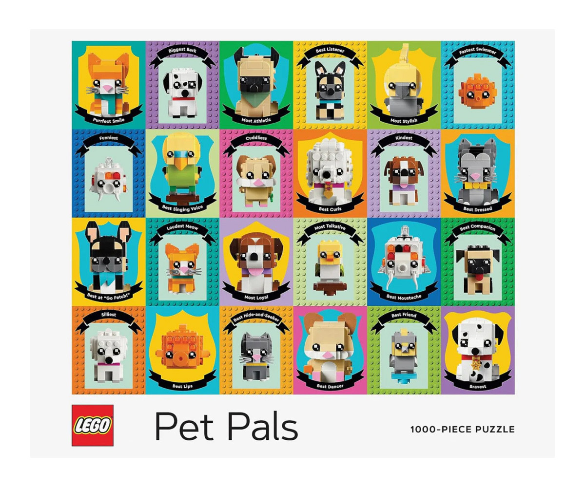 Puzzlee LEGO® Pet Pals 1000 Piezas