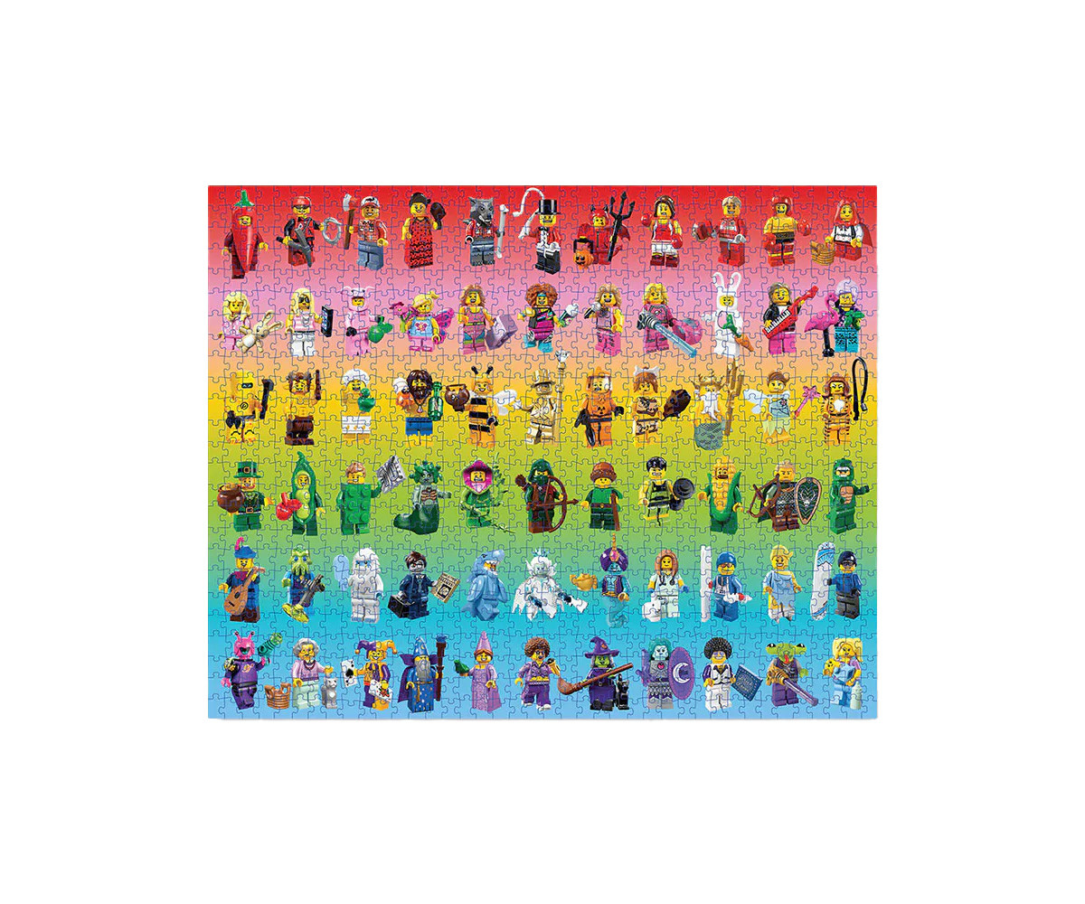 Puzzlee LEGO® Minifigura Arcoíris 1000 Piezas