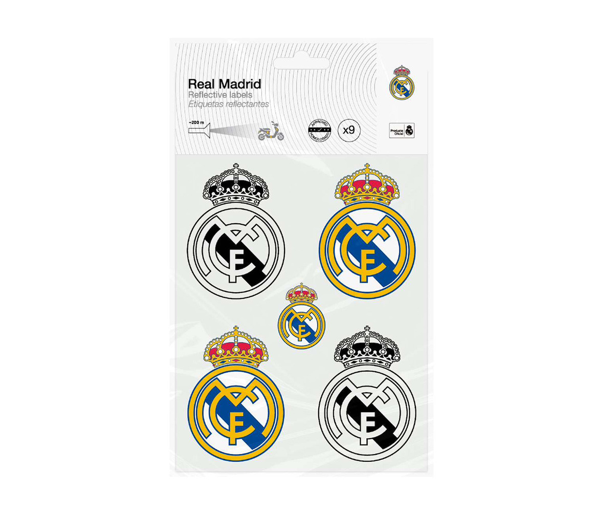 Etichette Riflettenti Real Madrid