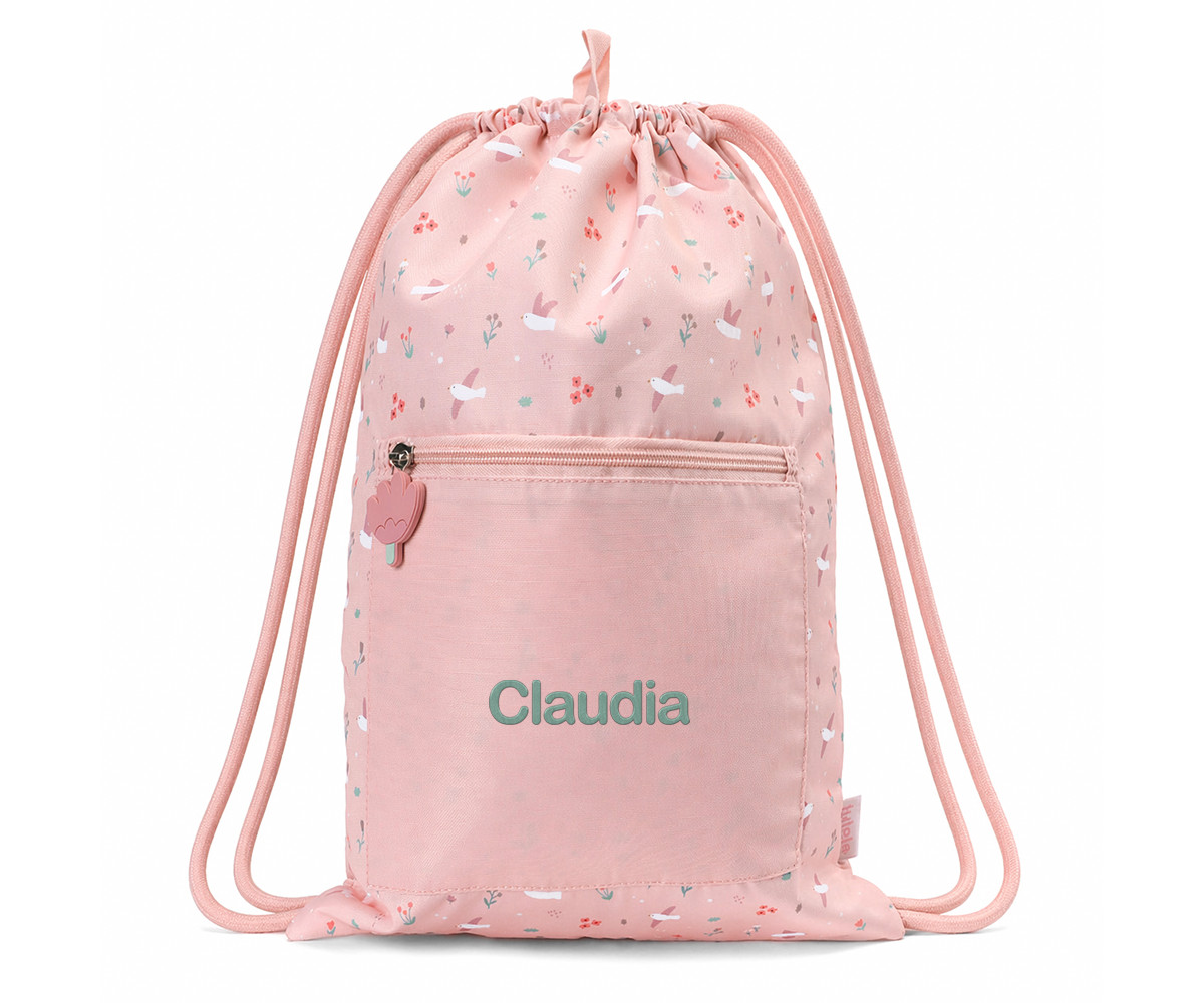 Sacca-Zaino Impermeabile Tutete Blossom Birds Personalizzabile