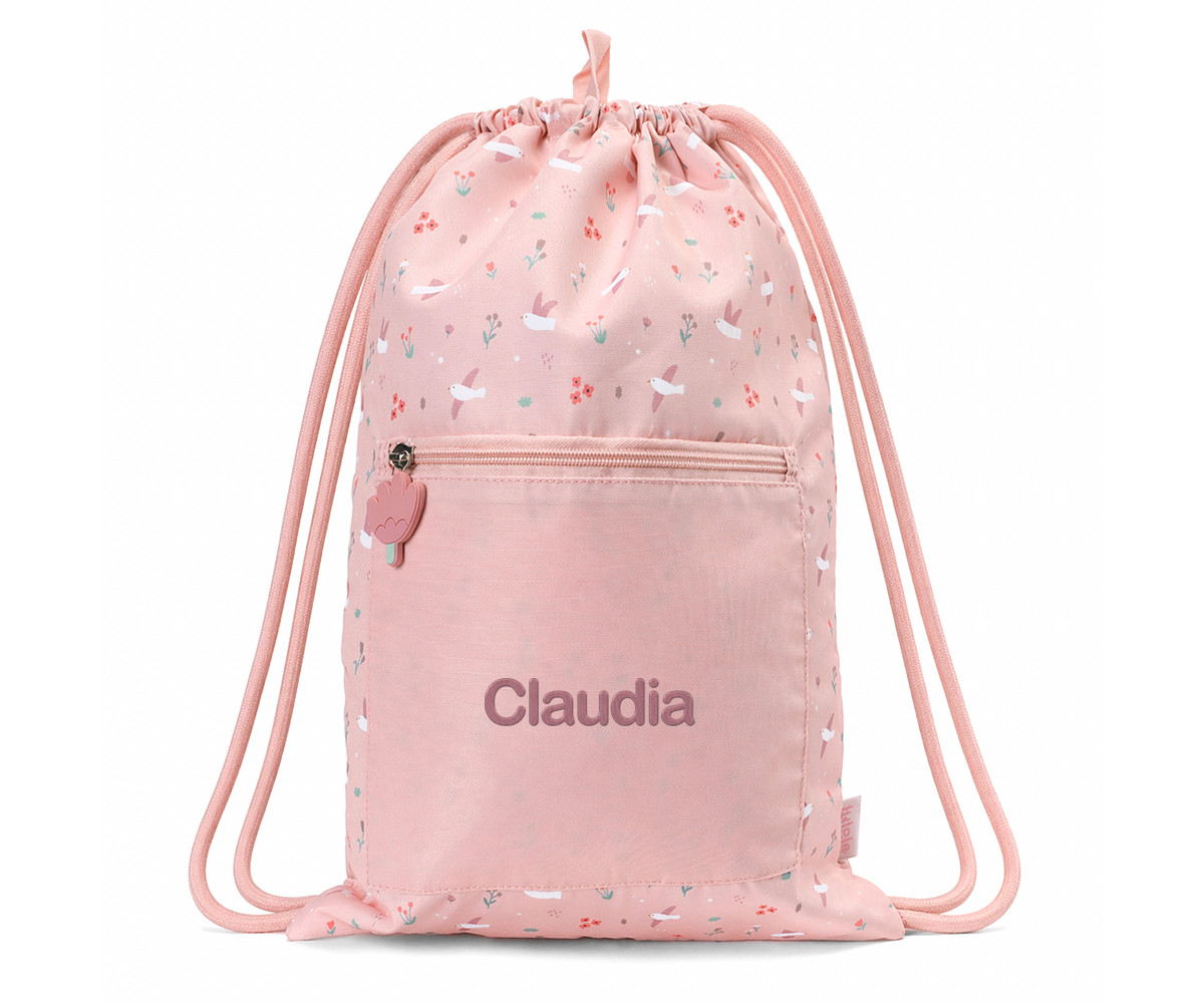 Sacca-Zaino Impermeabile Tutete Blossom Birds Personalizzabile