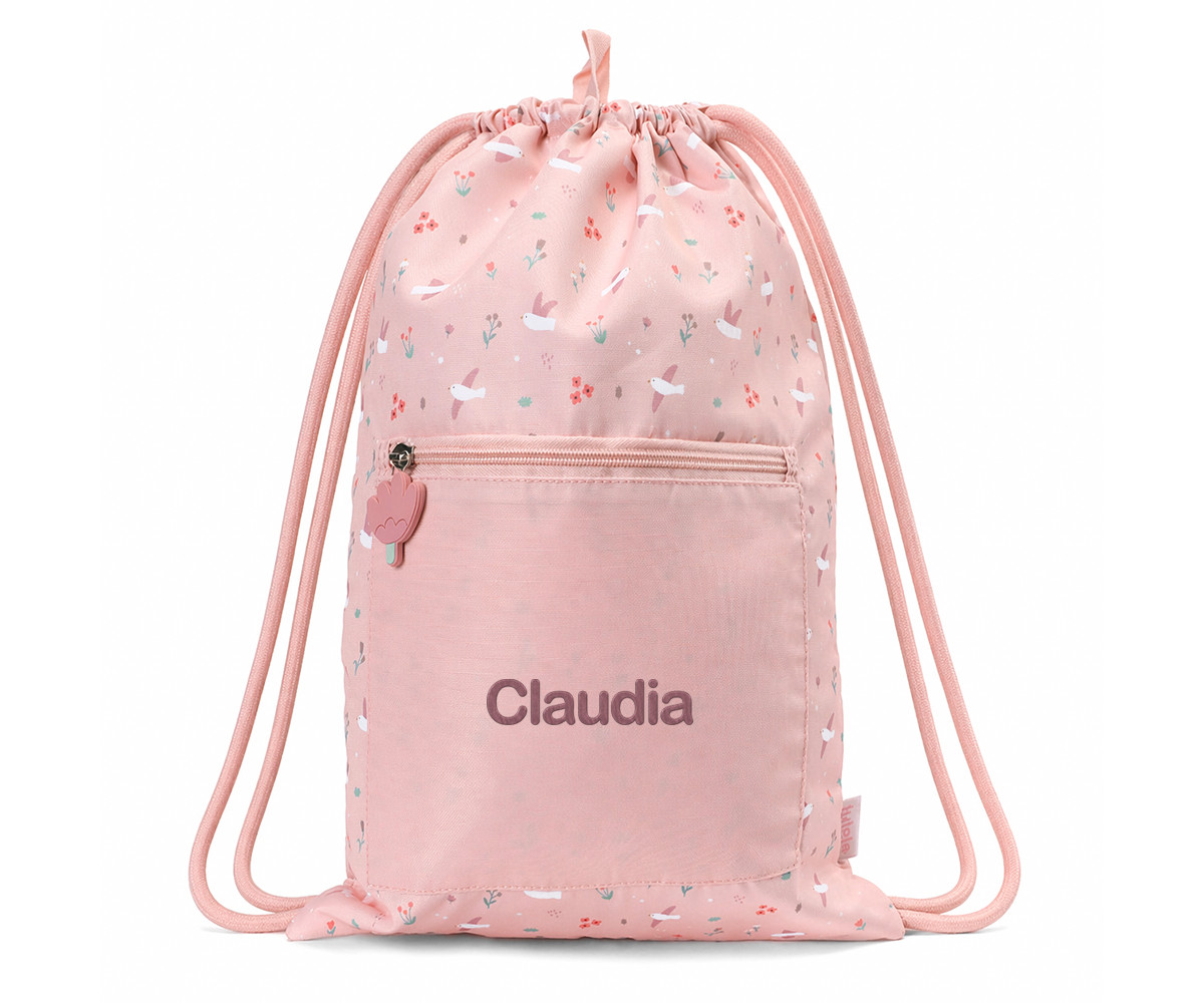 Sacca-Zaino Impermeabile Tutete Blossom Birds Personalizzabile