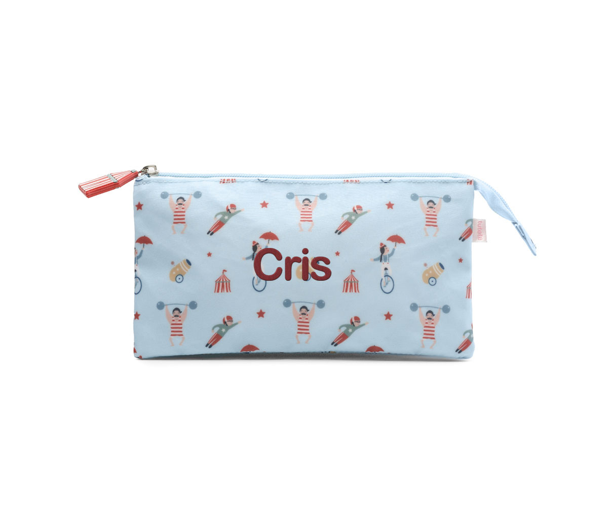 Trousse à 3 Compartiments Circus Show Personnalisable