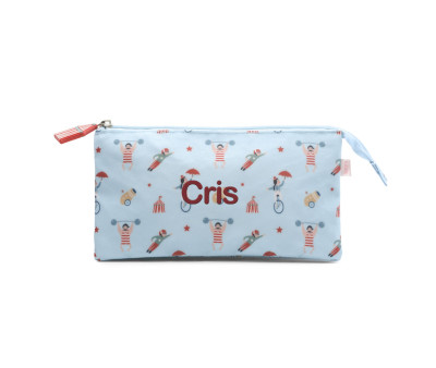 Trousse à 3 Compartiments Circus Show Personnalisable
