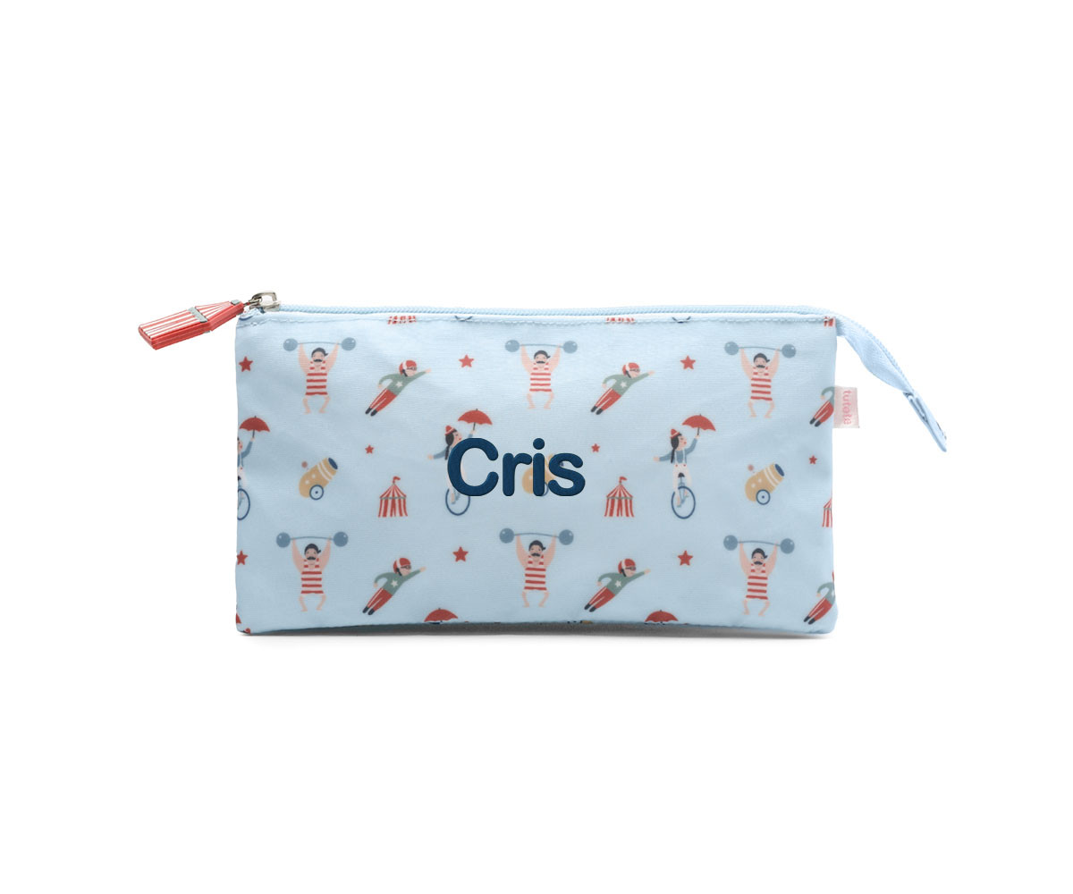 Trousse à 3 Compartiments Circus Show Personnalisable