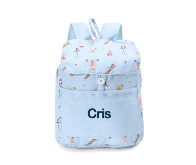 Mochila Tela Pequeña Circus Show Personalizable