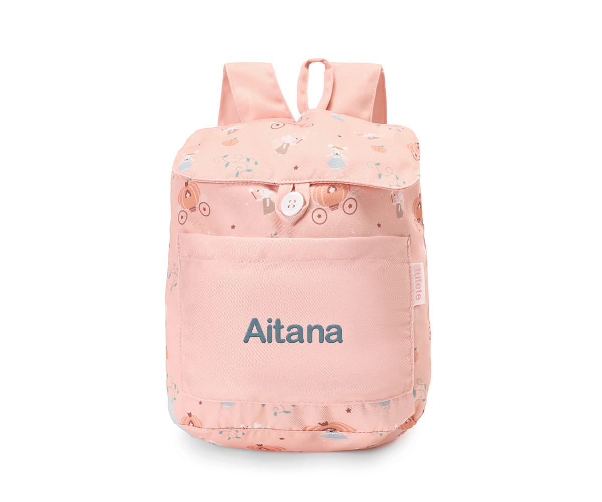 Mochila Tela Pequeña Mouse Fairies Personalizable