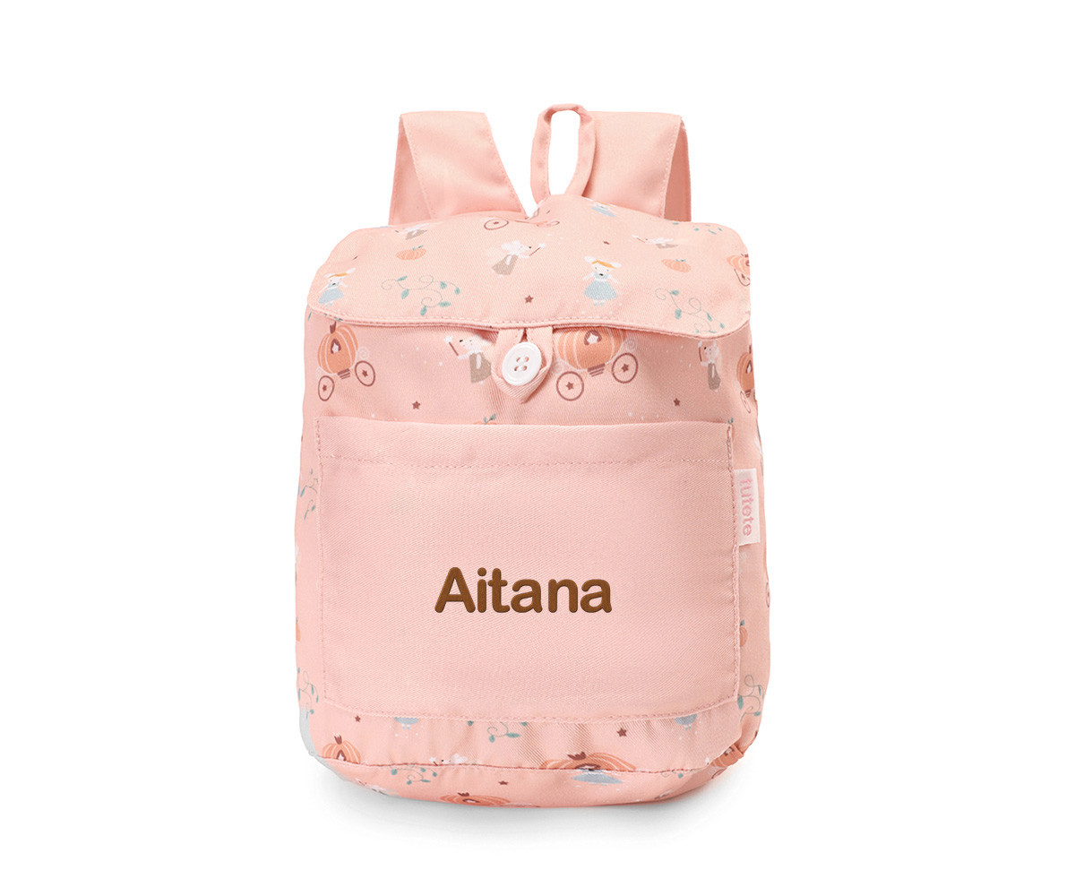 Mochila Tela Pequeña Mouse Fairies Personalizable