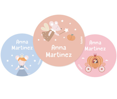 Pack 3 Distintivi Personalizzati Mouse Fairies