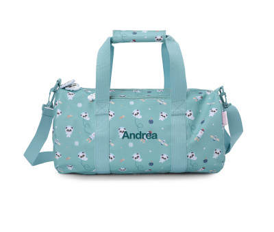 Bolsa Deporte Pandas in Space Personalizable