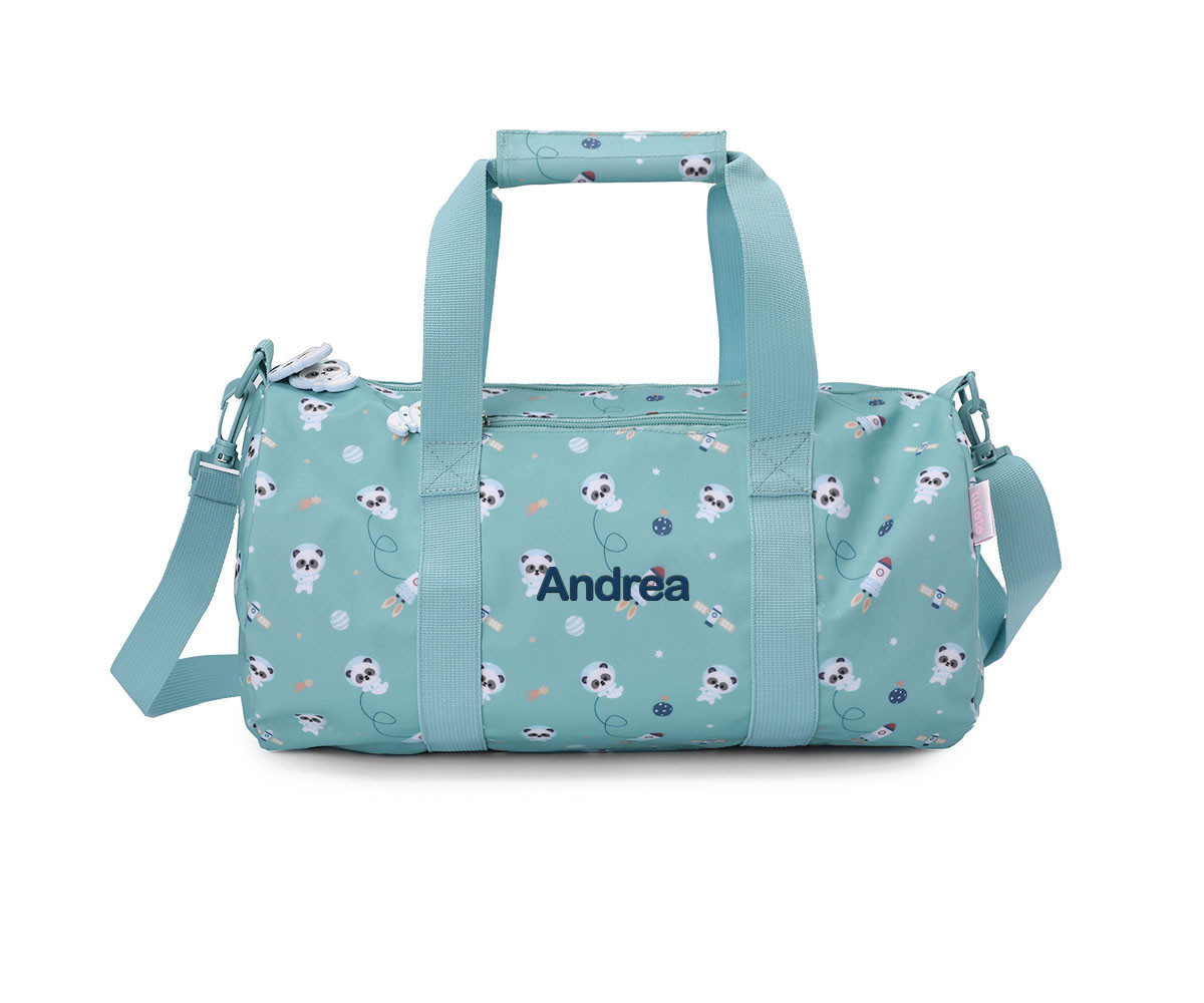 Bolsa Deporte Pandas in Space Personalizable