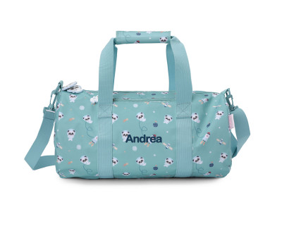 Bolsa Deporte Pandas in Space Personalizable