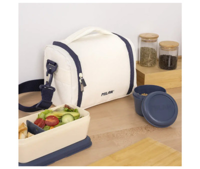Borsa Termica 5L Beige Collezione 430 Milan Since 1918 Personalizzabile