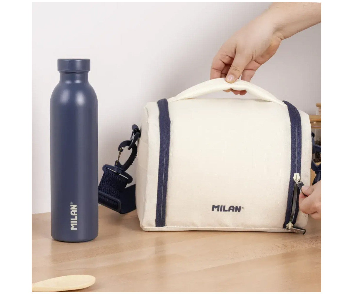 Borsa Termica 5L Beige Collezione 430 Milan Since 1918 Personalizzabile