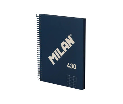 Quadero Spirale A5 Blu MILAN 340 Since 1918