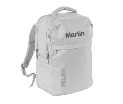 Mochila Escolar Shadow Gris Personalizable
