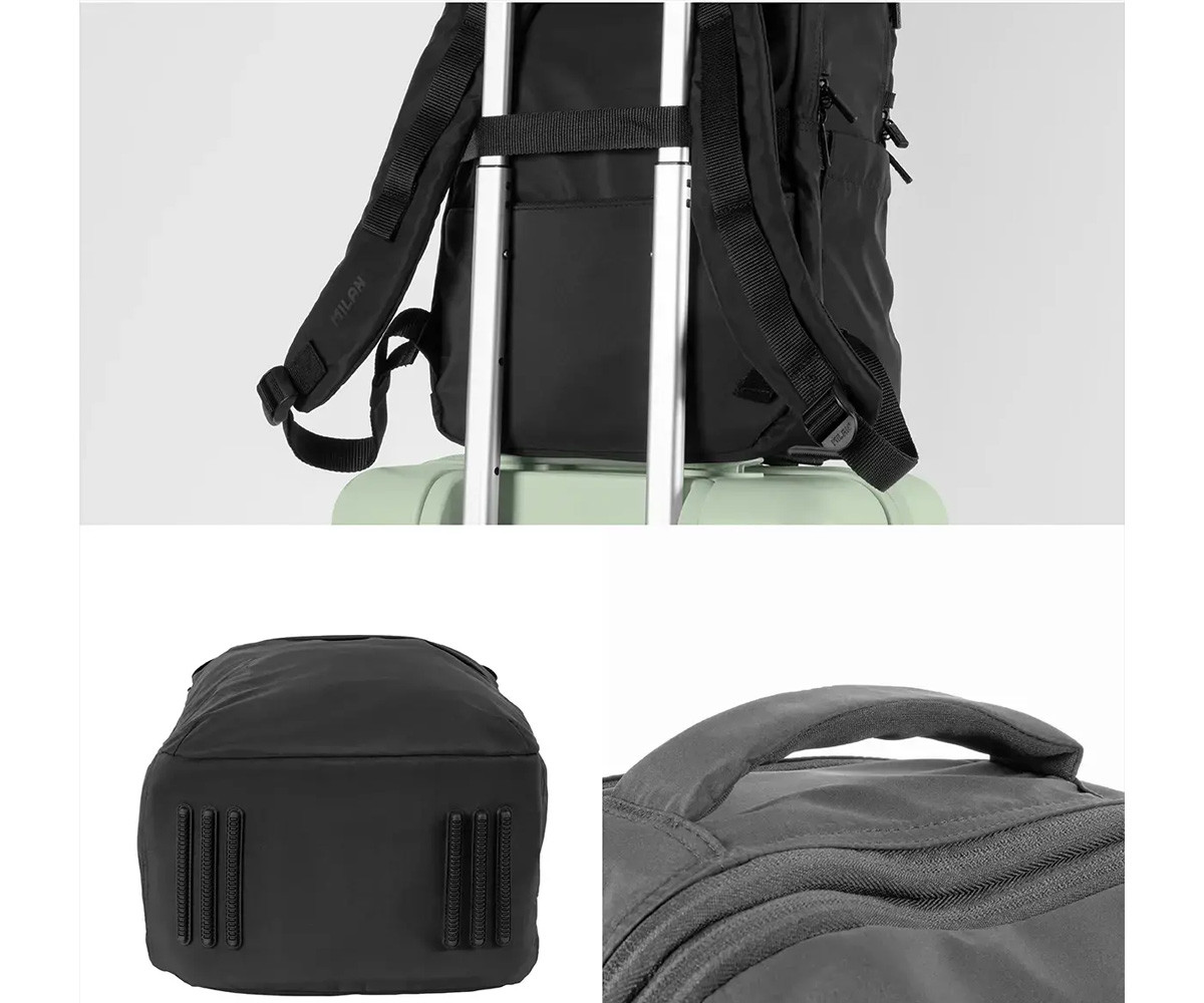 Zaino Scuola Personalizzabile Shadow Black