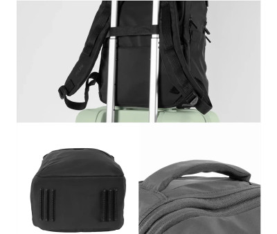 Zaino Scuola Personalizzabile Shadow Black