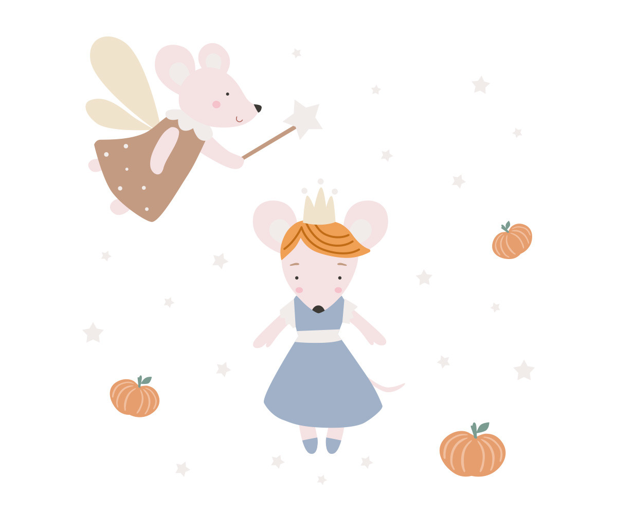 Desenho Mouse Fairies Mochila Solid Color Lavender