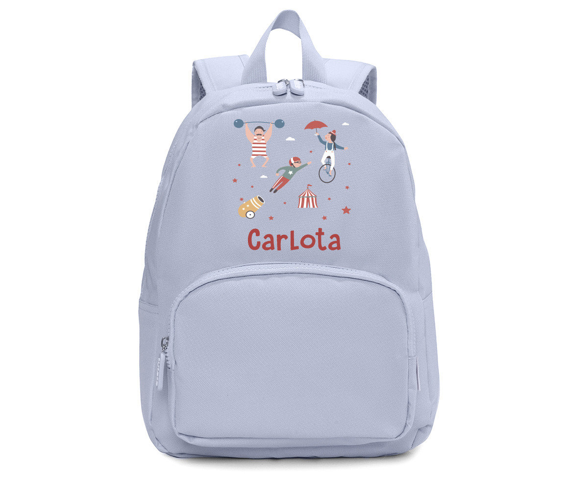 Mochila Solid Color Sky Personalizada Circus Show