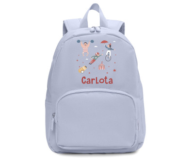 Mochila Solid Color Sky Personalizada Circus Show