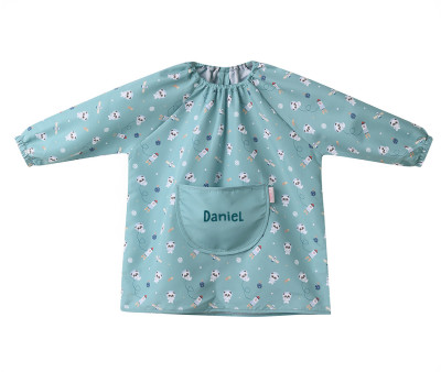 Babi con Bolsillo Pandas in Space Personalizable