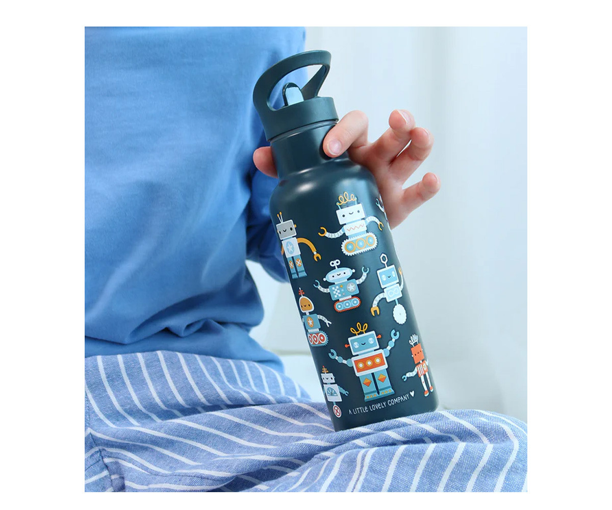 Botella Térmica Acero Robots 500ml