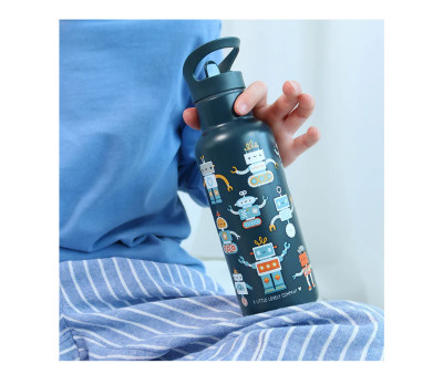 Botella Térmica Acero Robots 500ml