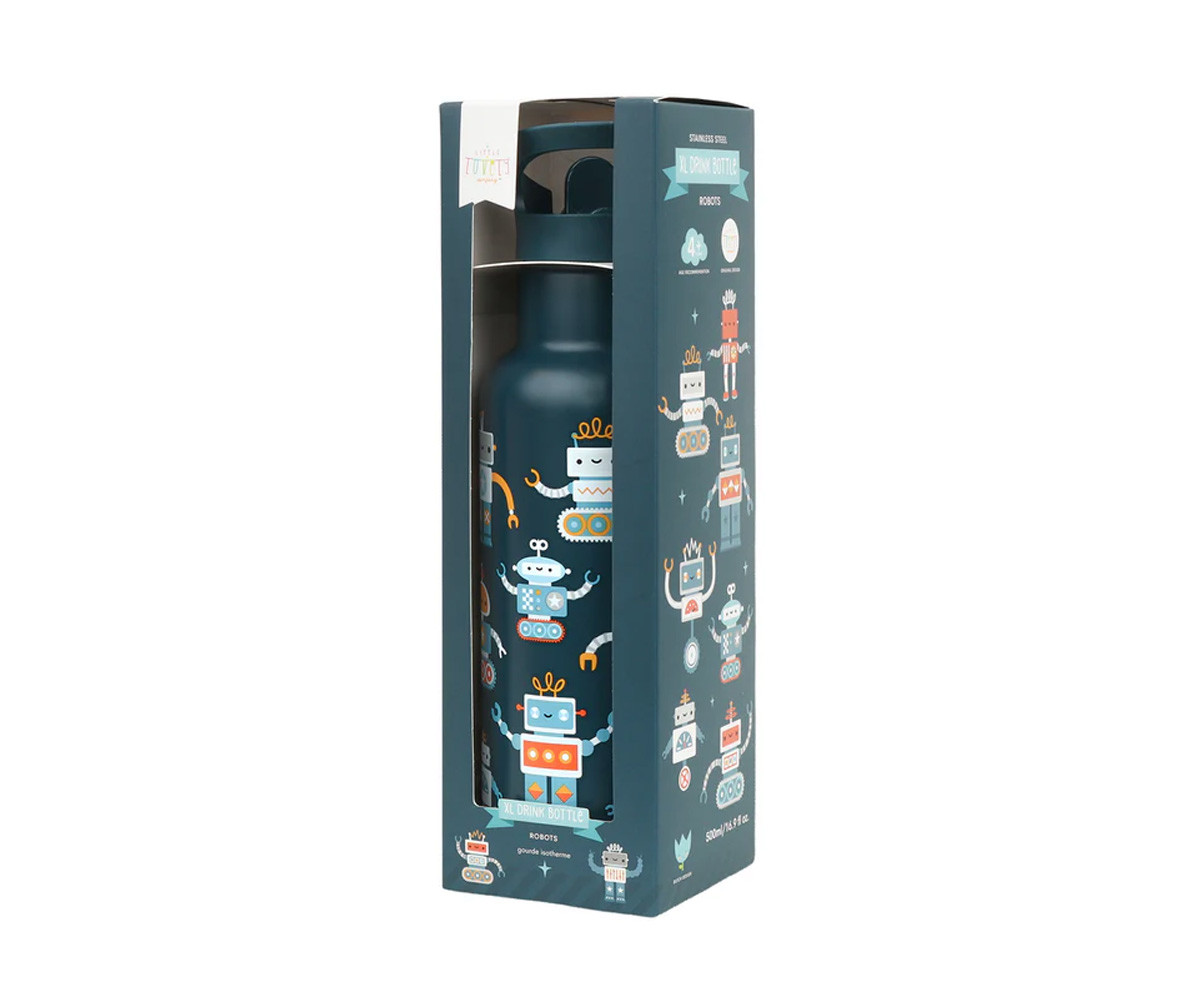 Botella Térmica Acero Robots 500ml