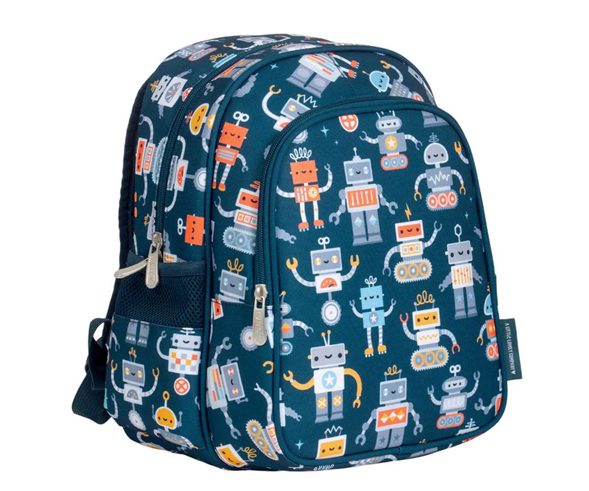 Mochila con Bolsillo Térmico Robots