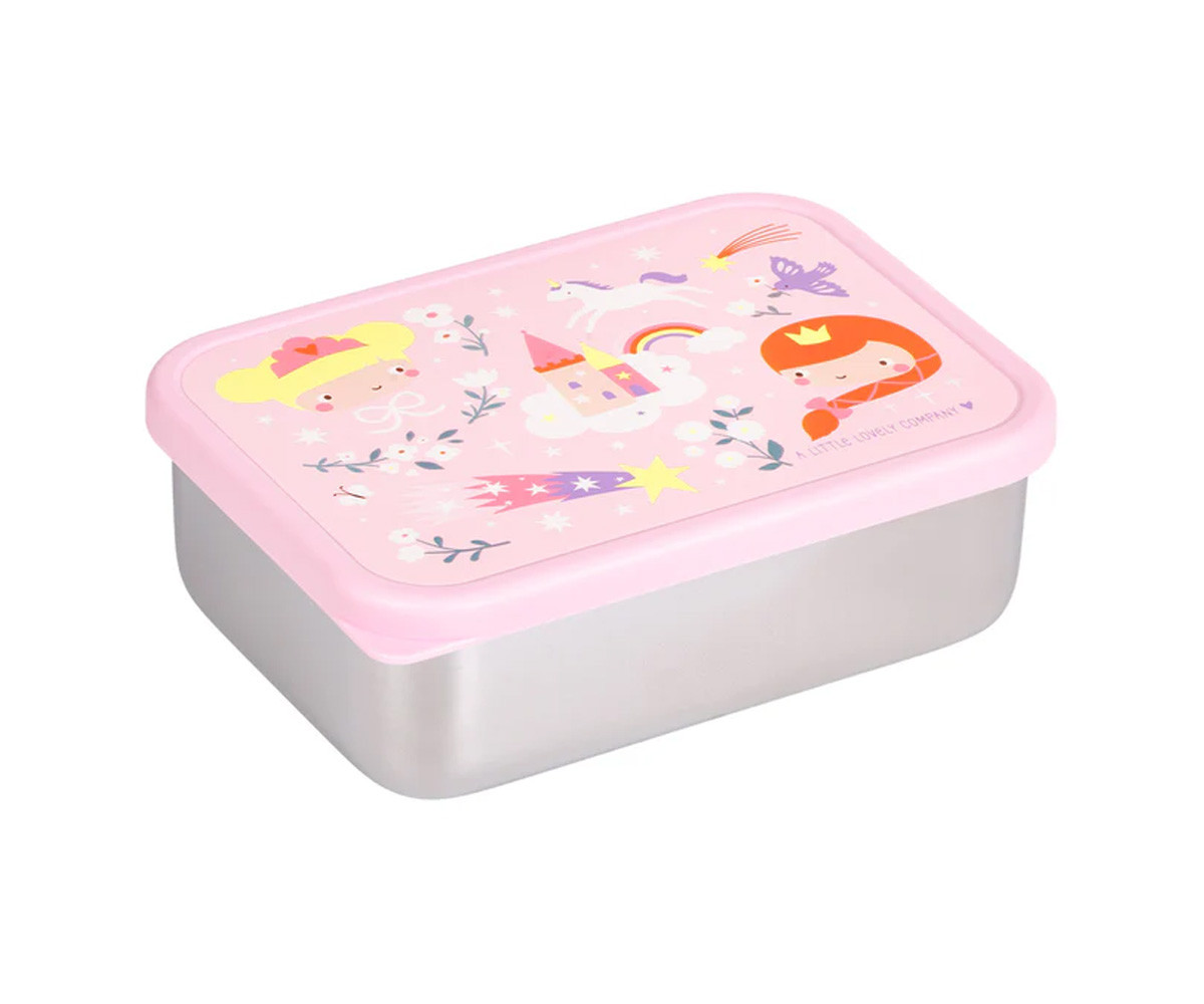 Caja Almuerzo Acero Princesas